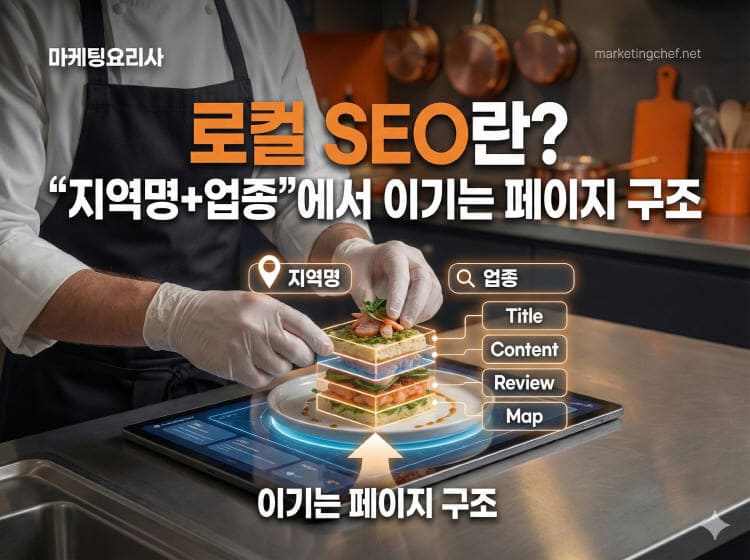 로컬seo란 지역명 업종에서 이기는 페이지 구조